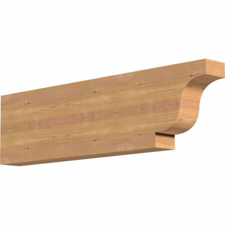 Ekena Millwork Newport Smooth Rafter Tail, Western Red Cedar, 3 1/2"W x 10"H x 36"L RFT04X10X36NEW00SWR